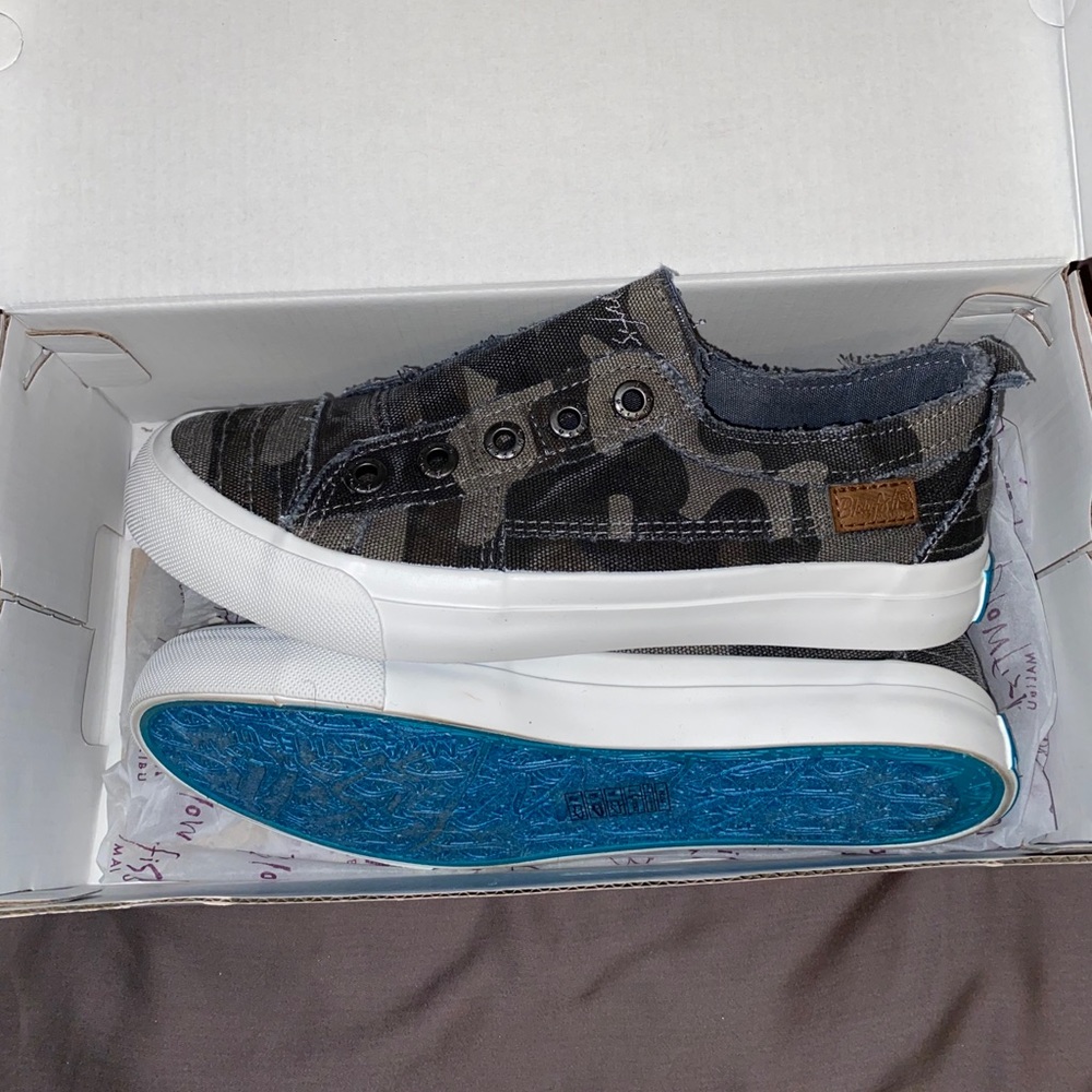 Camo Print Blowfish shoes